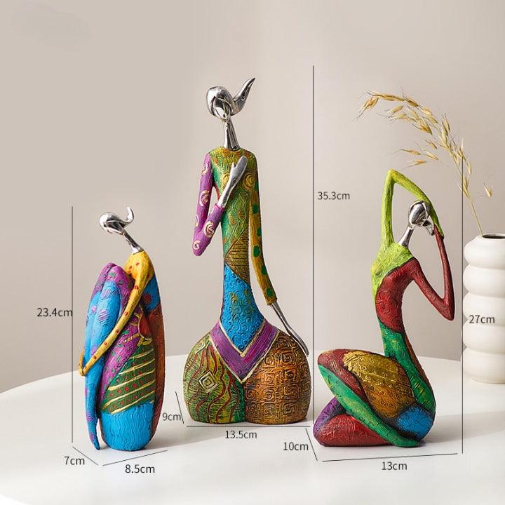 Coleção Woman Color Art Design®️ (3-Peças) - Inovallar